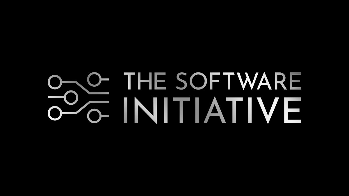 The Software Initiative logo with a black background